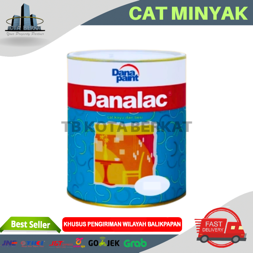 

CAT MINYAK DANALAC / CAT SINTESIS ENAMEL / CAT KAYU DAN BESI