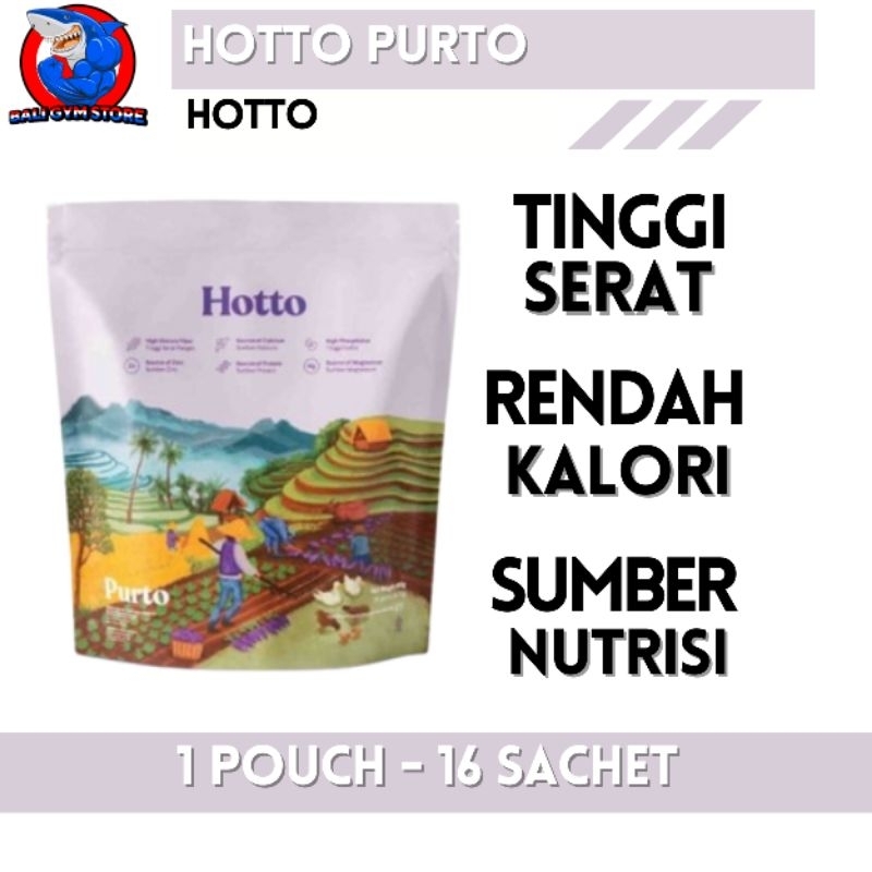 

HOTTO PURTO Multigrain 16 sachet Anti Asam Lambung GERD