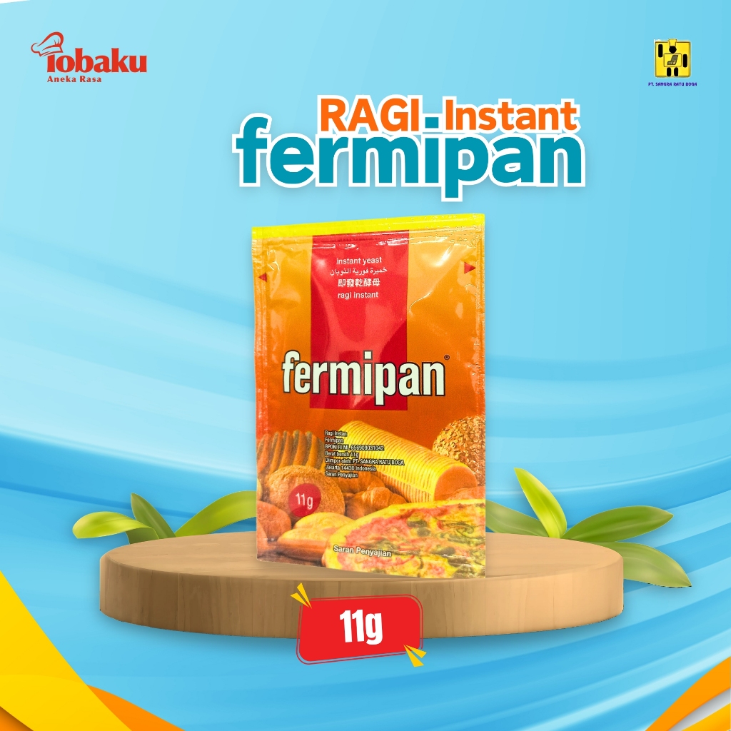

Fermipan Instant Dry Yeast Ragi Kering Sachet 11g _