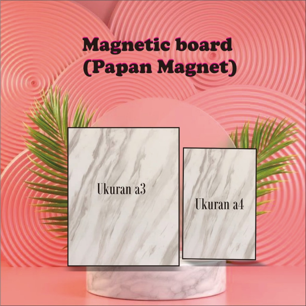 

Papan Poto magnet / Magnetic Photo Board