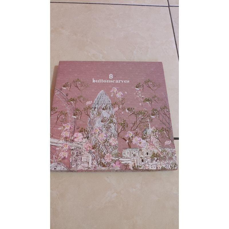 CEK DESKRIPSI PL BRITISH 1 PALE BLUSH BUTTONSCARVES || British 1 series lawasan buttonscarves || bri