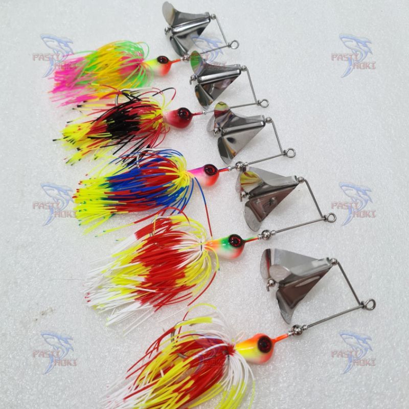 Umpan Pancing Spinner kipas 3 23gram 8cm / Umpan toman gabus