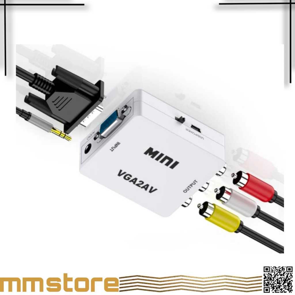 Converte rVGA TO AV / VGA TO RCA