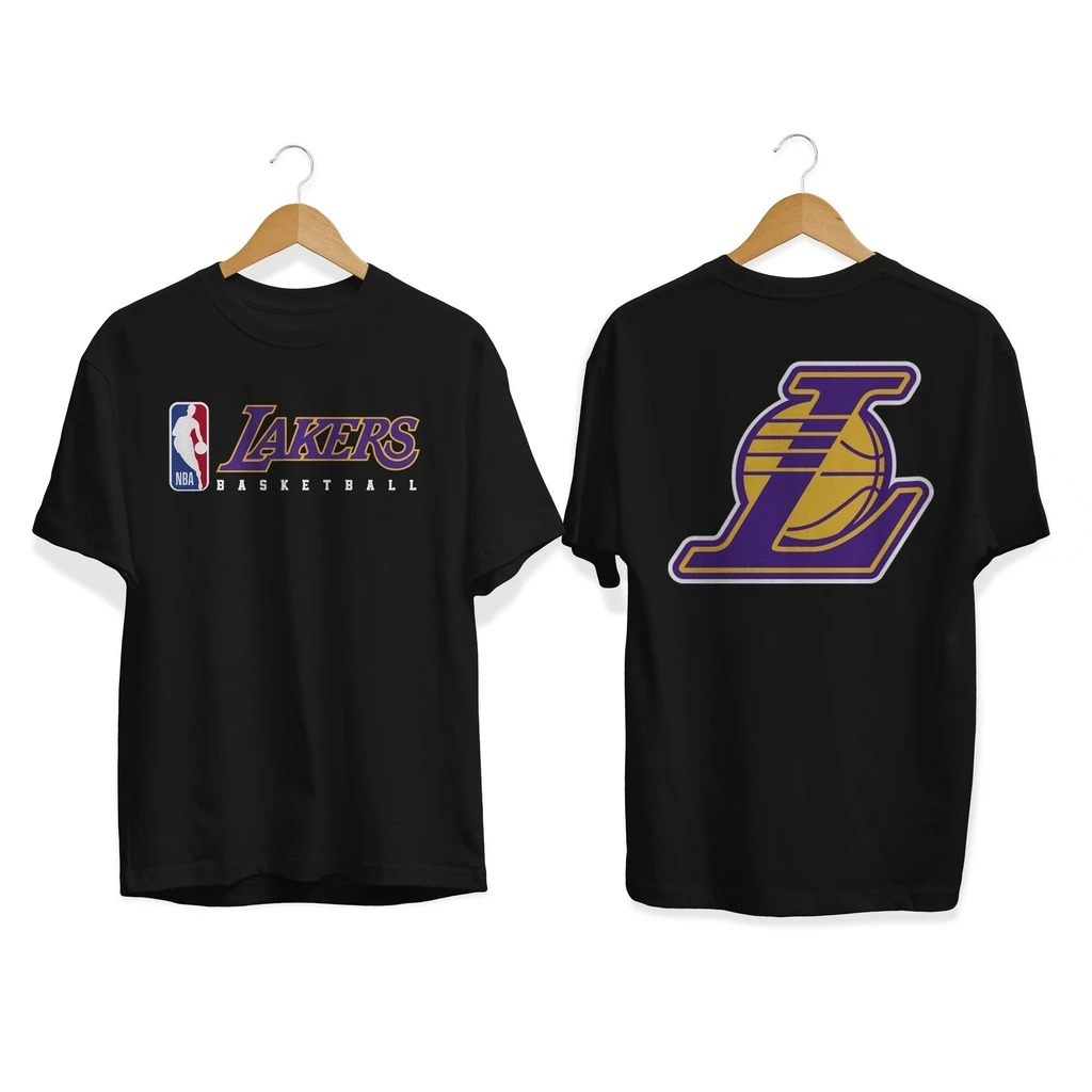 Kaos BASKET NBA LAKERS / kaos Distro motif kata BASKET NBA LAKERS / Tshirt Pria Wanita / kaos pria w