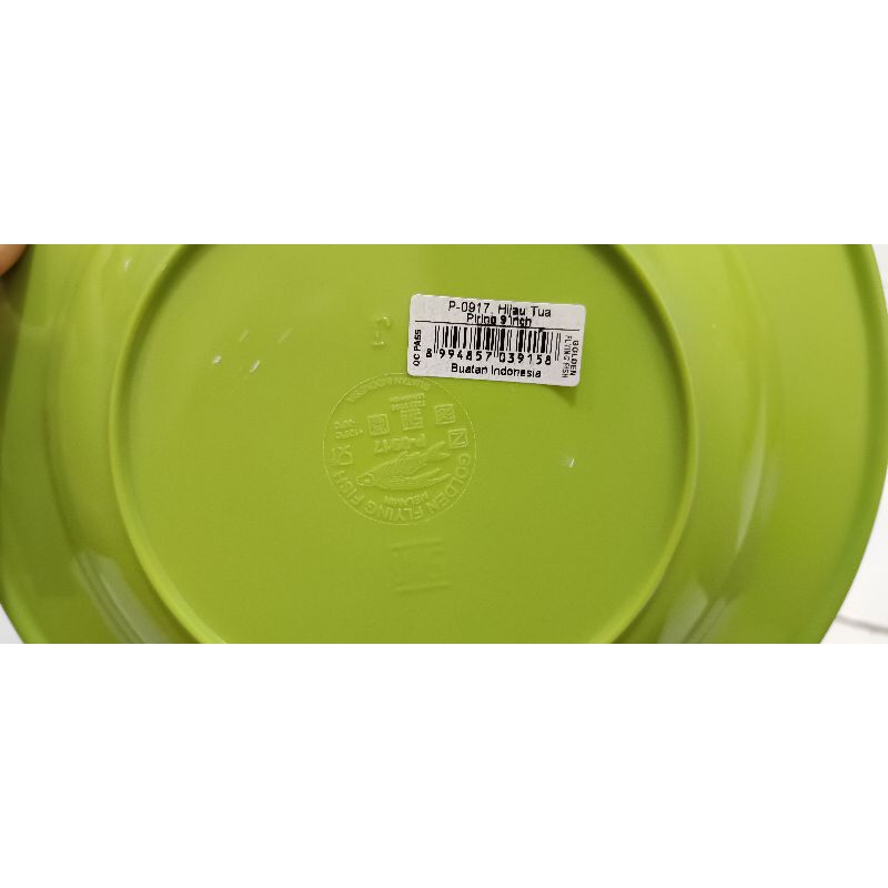 Piring Melamin Golden Dragon Ori 9 inch BPA FREE FOODGRADE PIRING MELAMIN ASLI 100% MELAMIN