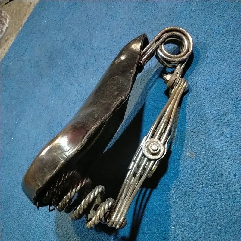 sadel heren asli kulit pir blandar tiga sepeda onthel basikal tua