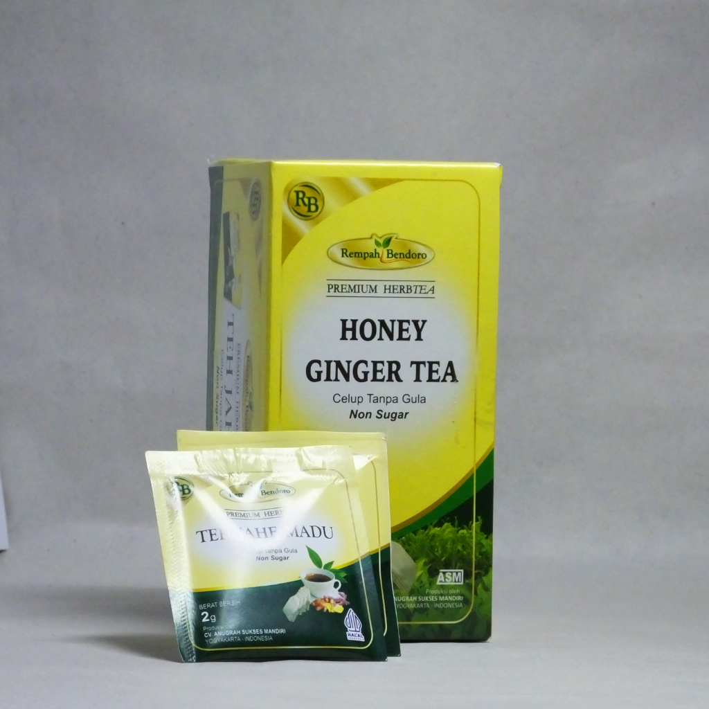 Teh Jahe Madu Rempah Bendoro Teh celup rempah