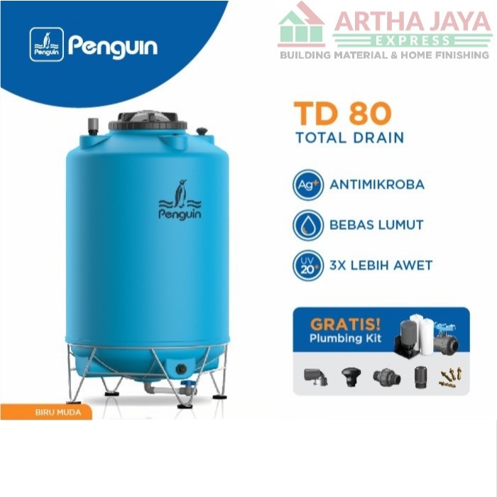 Penguin Toren Air TD-80 800L Kapasitas 800Liter
