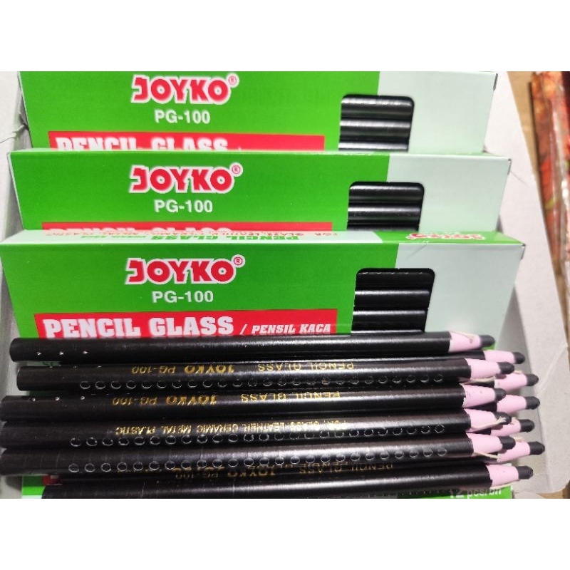 

pensil glass joyko PG-100/pensil kaca joyko (1kotak isi 12pcs)