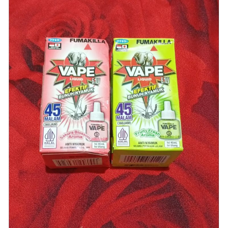 FUMAKILA VAPE LIQUID REFILL 45 MALAM