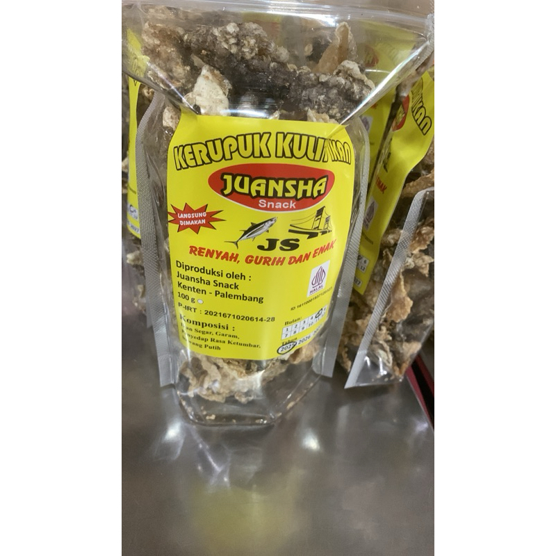 

kerupuk Kulit Ikan juansa
