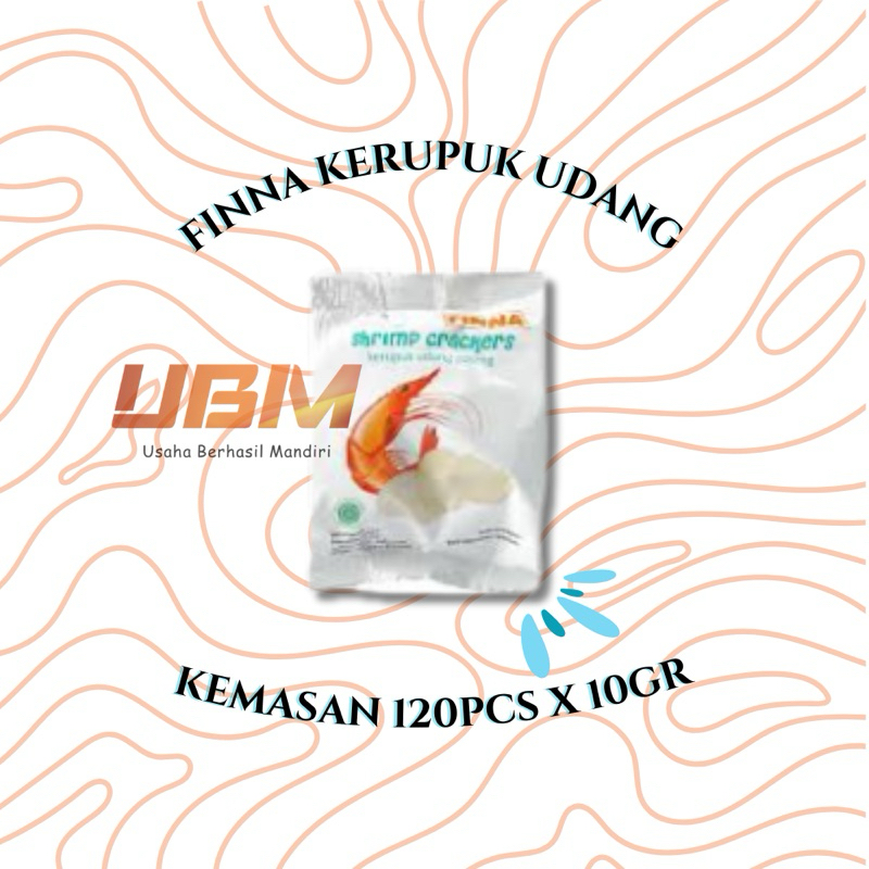 

Finna Kerupuk Udang 120 pcs x 10gr