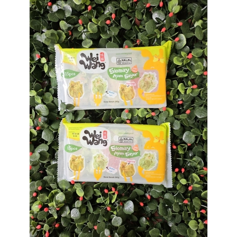 

WEIWANG SIOMAY AYAM SAYUR ISI 15 PCS 260 Gr TERMURAH