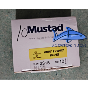 MUSTAD Pancing / Mata Kail 2315 No.10 - 20