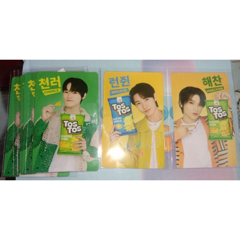 READY NCT Dream Official pc photocard Tos -Tos chenle renjun haechan