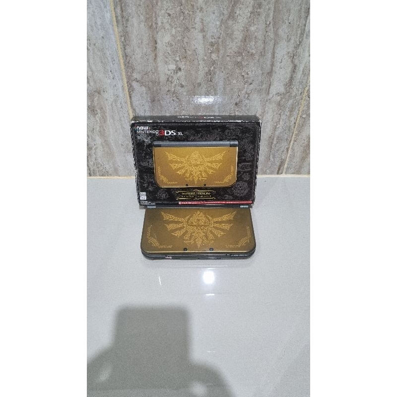 new 3ds xl hyrule edition 128 gb dual ips