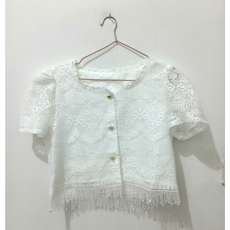 Atasan renda putih (NEW)
