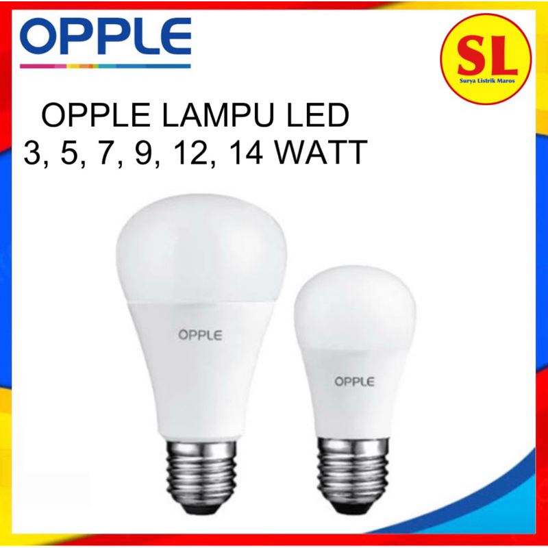OPPLE LAMPU LED 12 WATT PUTIH E27