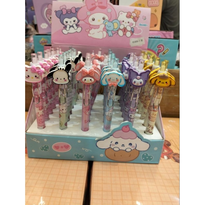 

1 BOX PEN SANRIO ROLLMODE ISI 48