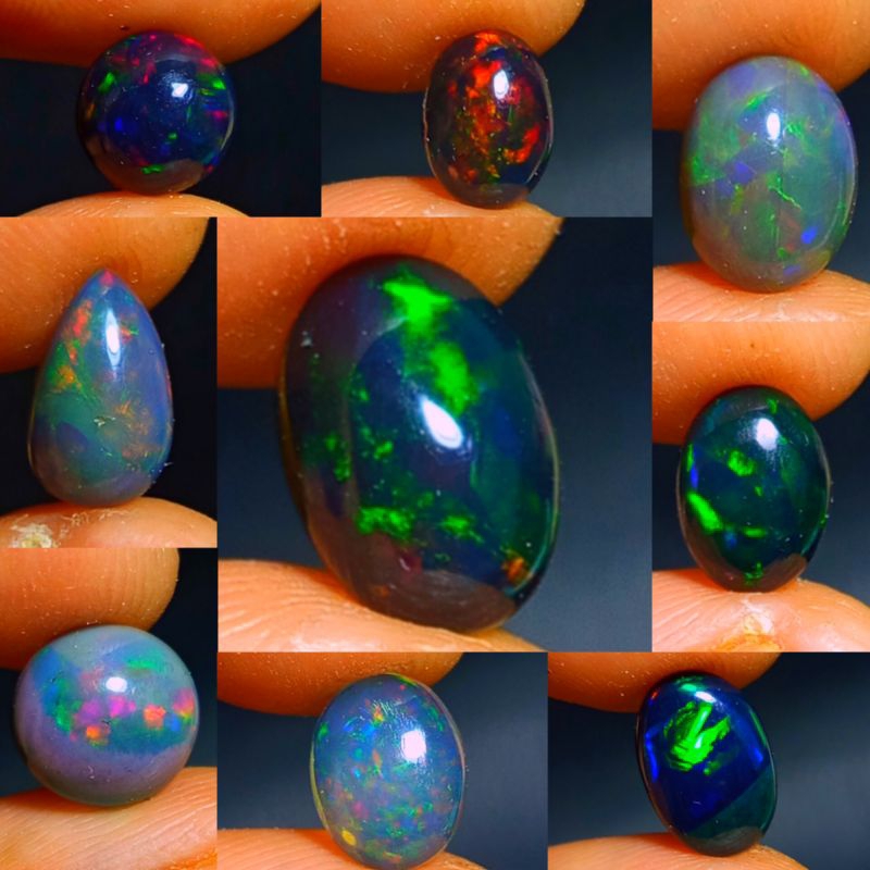 kalimaya black opal/kalimaya black opal afrika/lostune kalimaya black opal natural