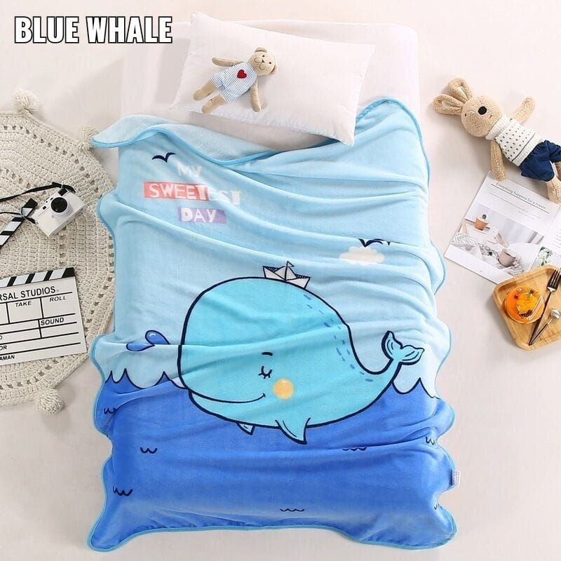 Selimut anak karakter gemoy 100x140 cm