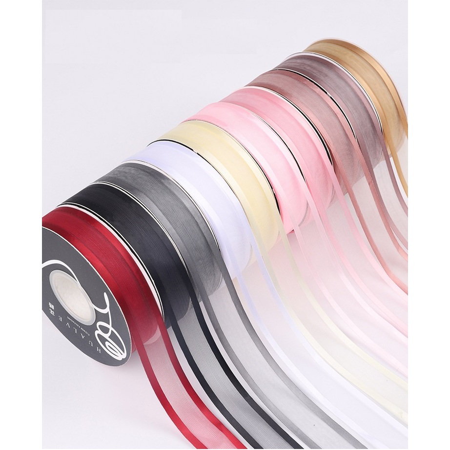 

(1ROLL) 3 TRANSPARANT Import Satin organza / Korea