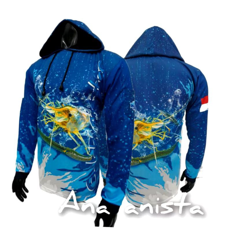 JERSEY MANCING MANIA UDANG BAHAN DRYFIT