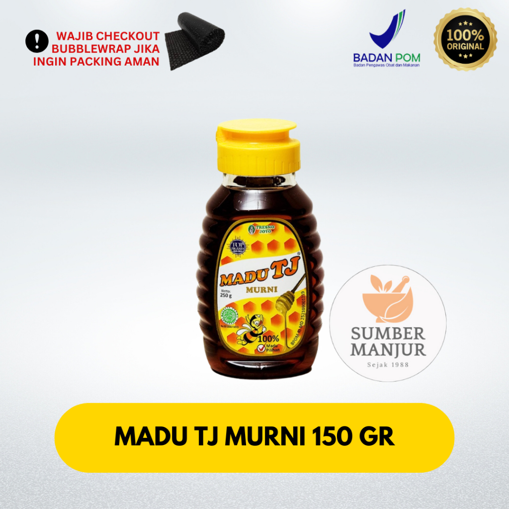 

Cahayadstore Madu Tj Murni 150Gr / Madu Murni Trenojoyo
