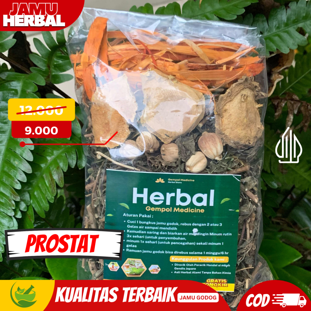 

JAMU PROSTAT MANJUR TANPA EFEK SAMPING / JAMU HERBAL GODOKAN