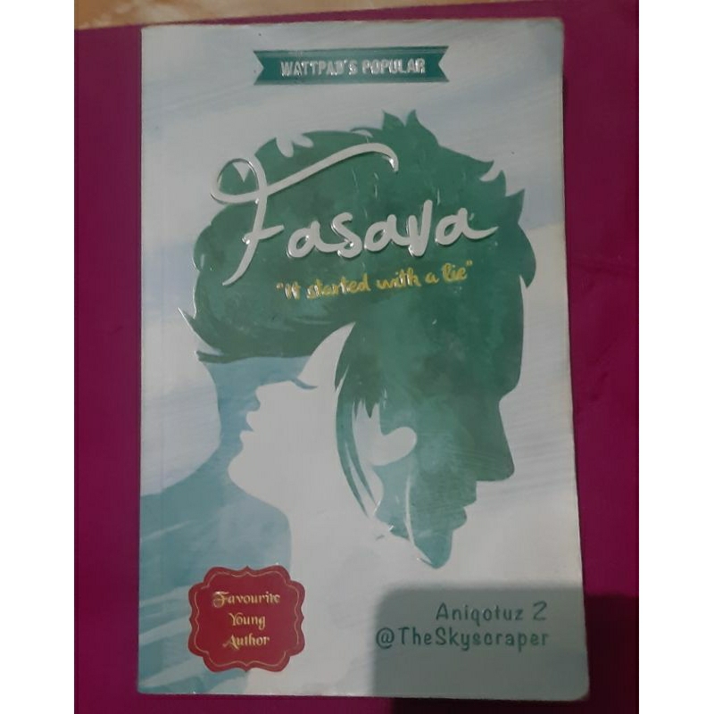 Novel Wattpad Romansa/Romace Fasava Bekas/Preloved/PL