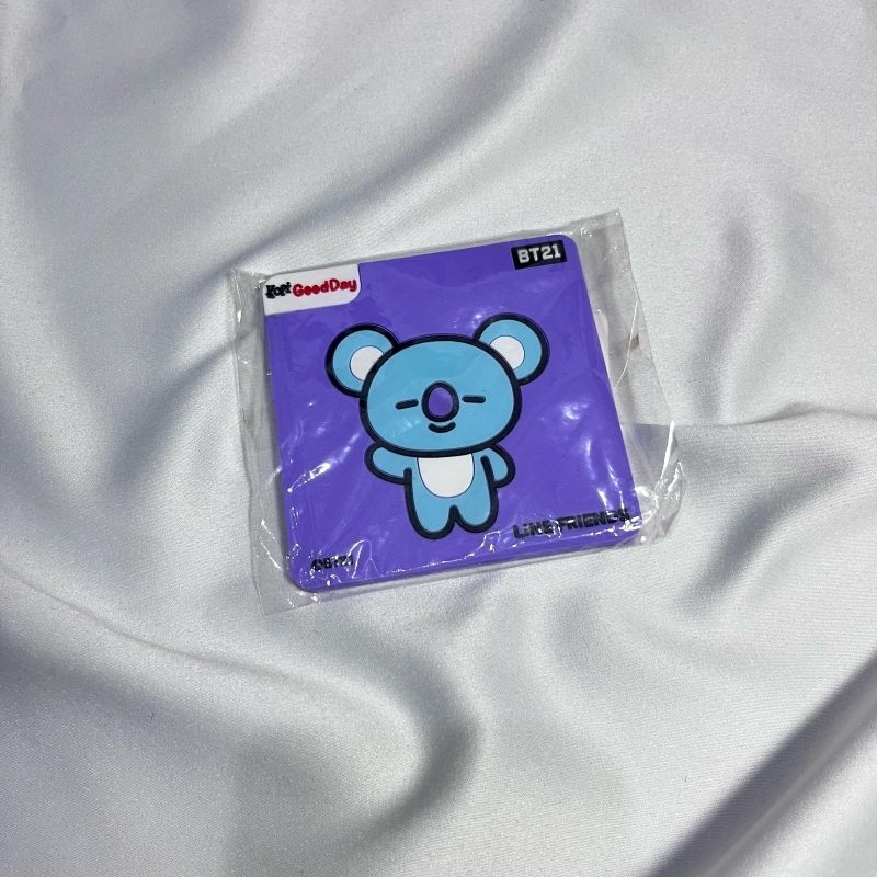 

tatakan gelas Koya BT21 X Goodday