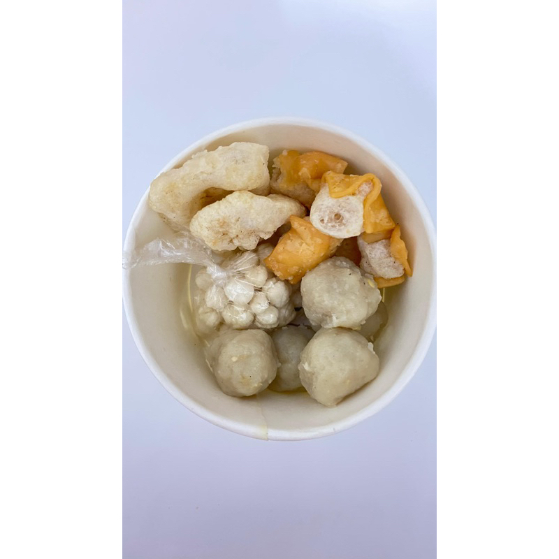 

Bakso aci toping ayam ori