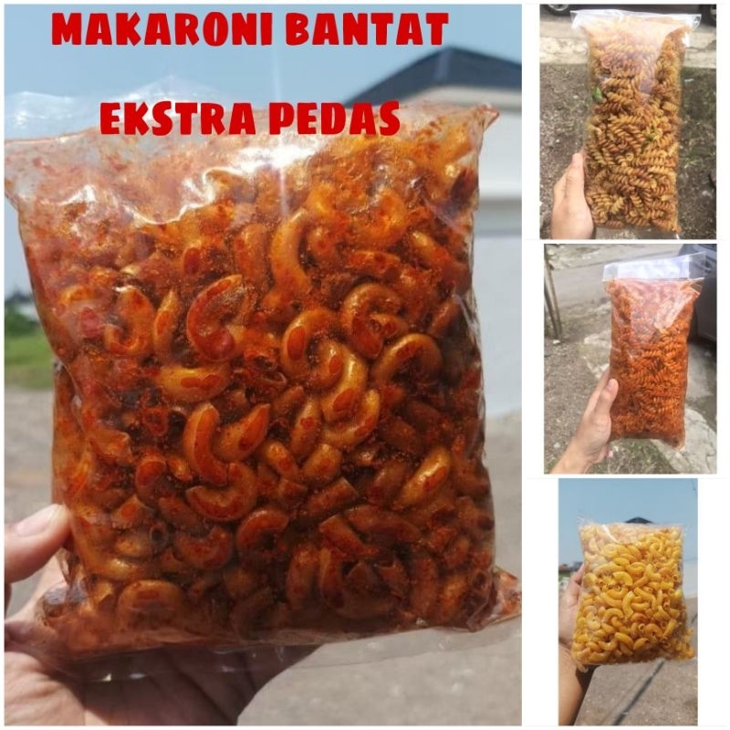 

500 GR MAKARONI BANTET,MAKARONI CIKRUH DAUN JERUK SETENGAH KILO