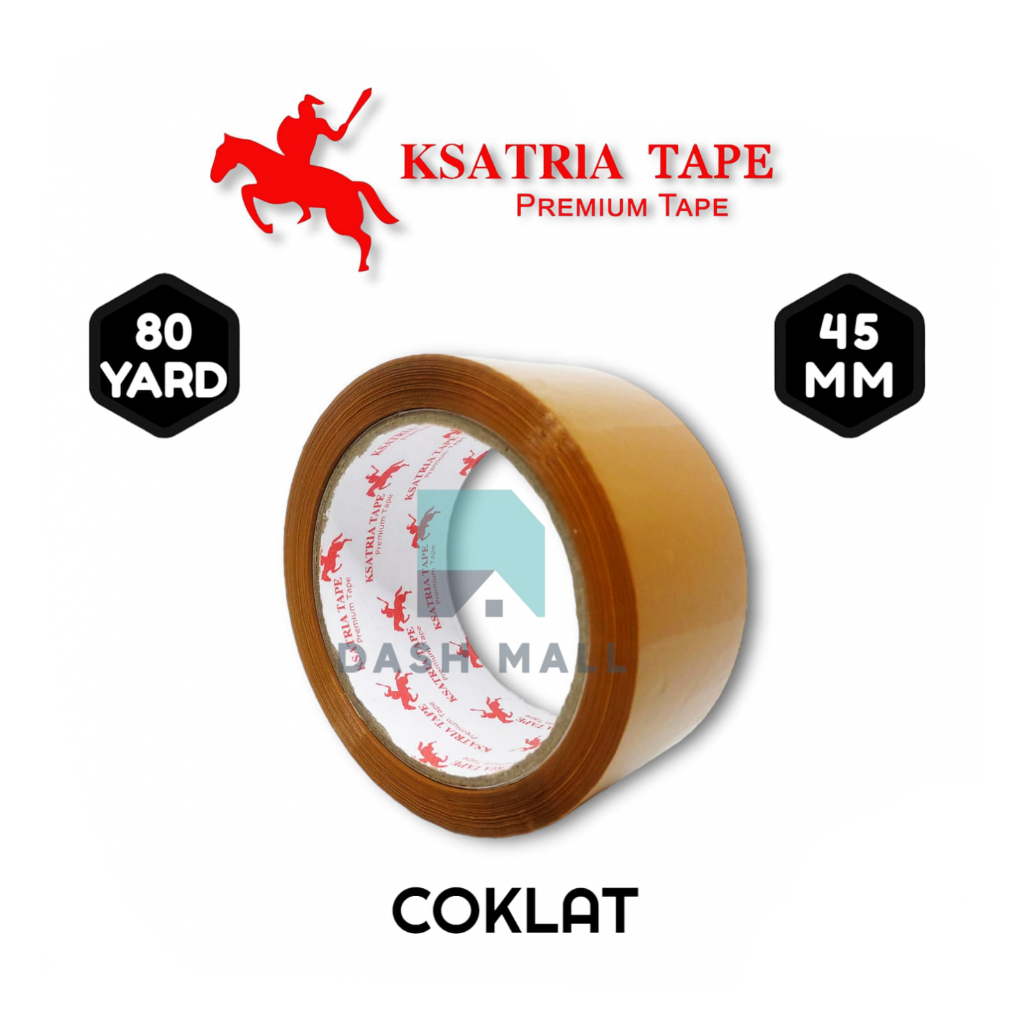 

Lakban Coklat Packing Ksatria 80 Yard