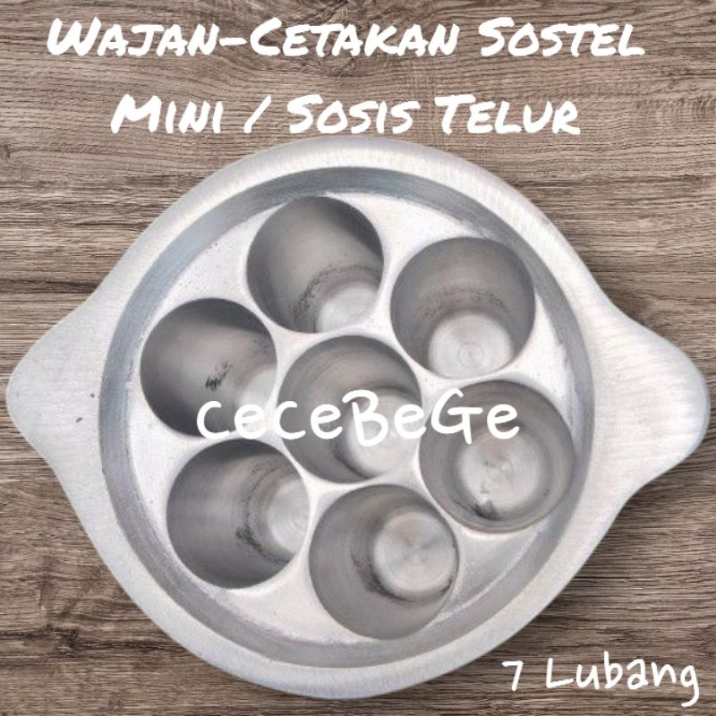 Cetakan Sostel cetakan sosis telur cetakan Sostel mini wajan Sostel wajan sosis telur wajan Sostel m