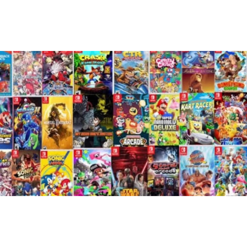 Flashdisk Sandisk 128 GB sudah isi game Switch digital banyak + DLC (CFW only)