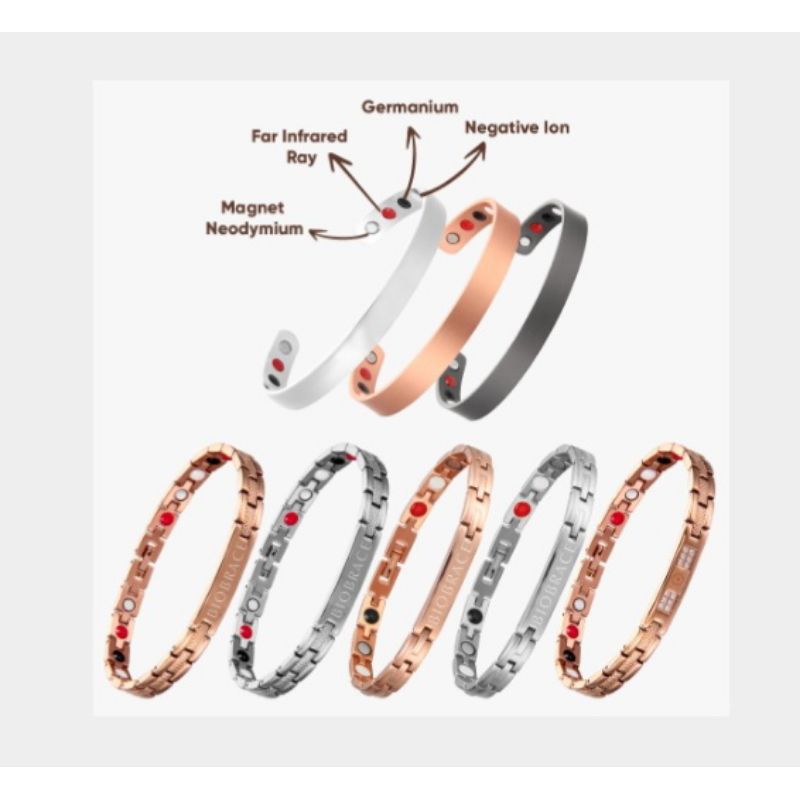 Gelang kesehatan Biobrace HWI | Atasi nyeri sendi | Darah lancar | Hipertensi | cantik | viral