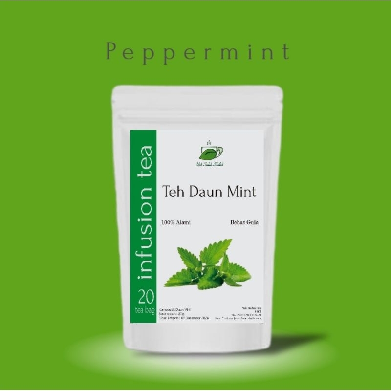 

TEH DAUN MINT (PEPPERMINT) isi 20kantong teh
