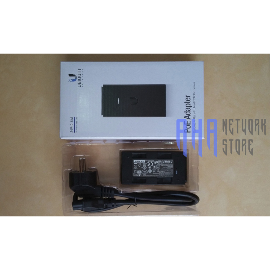 Adaptor POE 24V 0.5A UBNT Adaptor POE UBNT 24V 0.5A Ubiquiti POE-24-12W