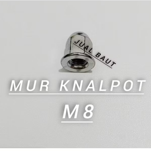 Mur Knalpot Topi M8 Baut 12