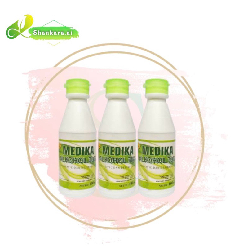 Alkohol 70% 100 mL Medika Original