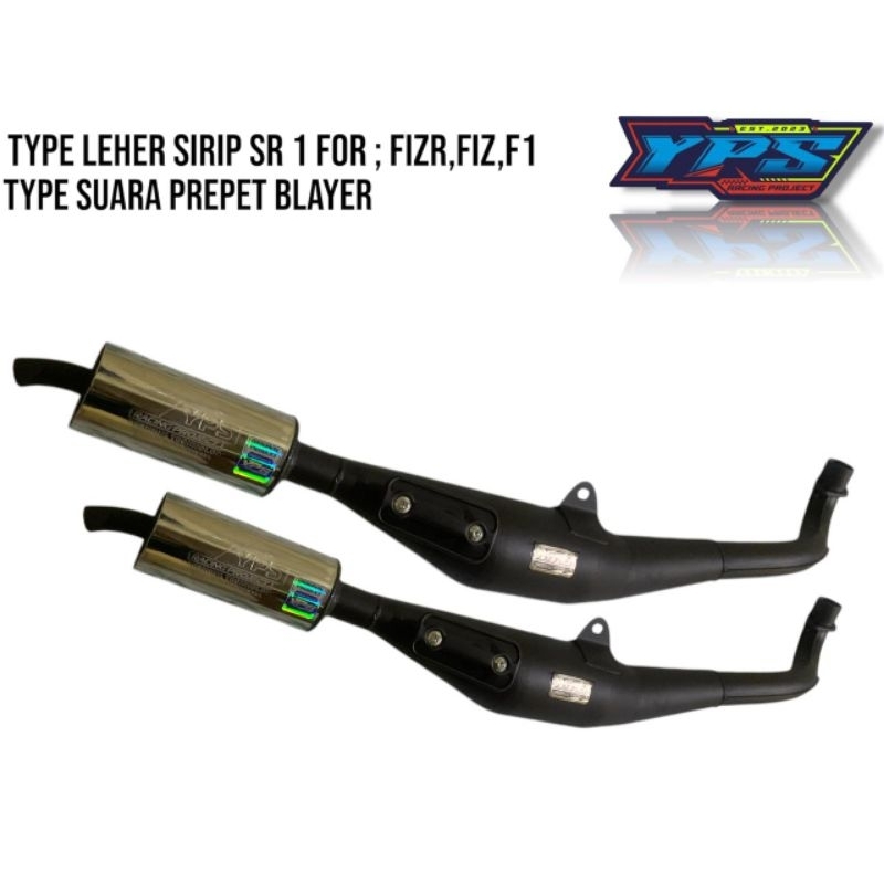 Knalpot FizR fiz F1zr ForceOne type Leher Sirip Suara Prepet  Spek Porting Harian