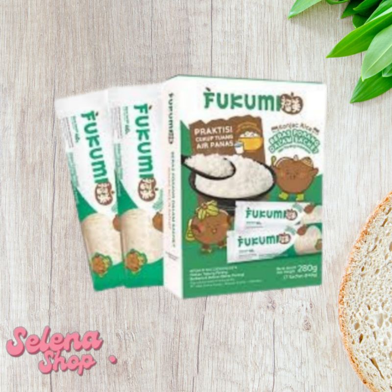 

Fukumi Beras Porang Sachet 1 Box 280gr Isi 7pcs @40gr