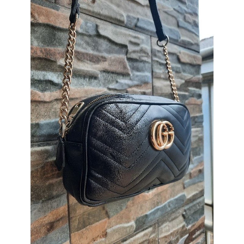 Slingbag Hitam Rantai NOBRAND - TAS PRELOVED