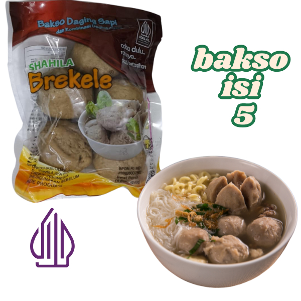

Bakso Shahila Brekele Isi 5 - Bakso Daging Sapi