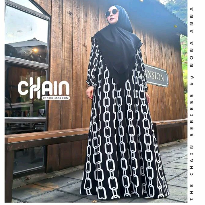 GAMIS CHAIN BY NONA ANNA DAILY // GAMIS ONLY // GAMIS RAYON MOTIF