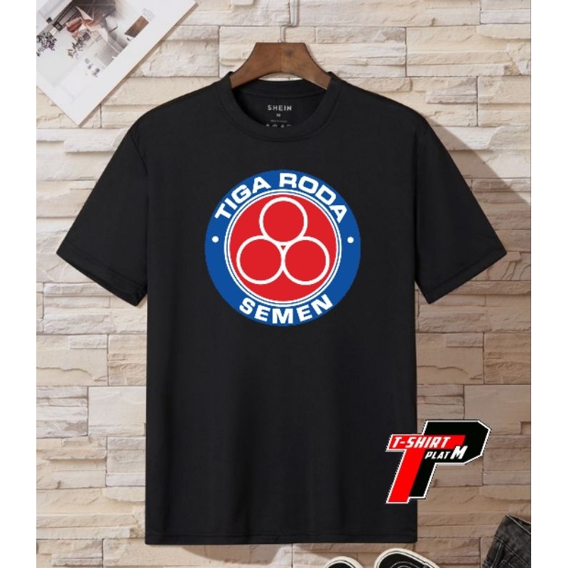 Kaos Semen Tiga Roda Semi Cotton 30s