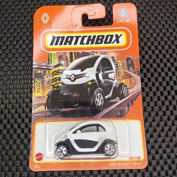 MATCHBOX MURAH 2022 RENAULT TWIZY PUTIH