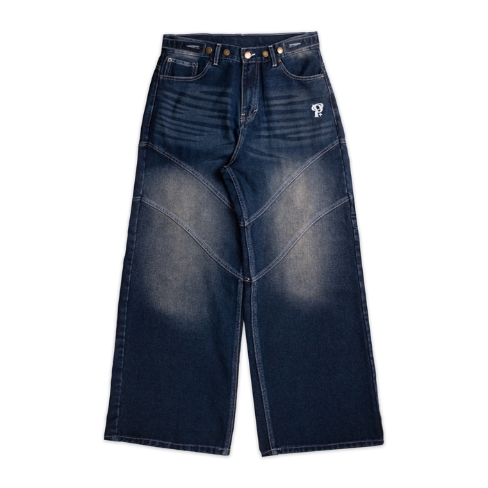 Pluviophile - Celana Baggy Jeans WAVE - Madness Mind Series