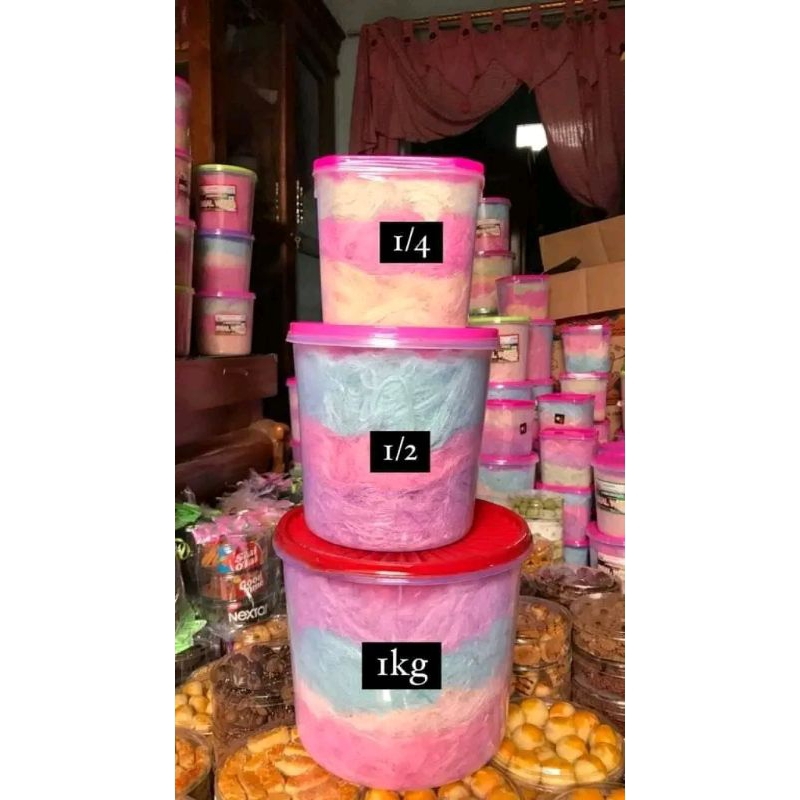 

Ygshop17 Camilan Arumanis Rambut Nenek Toples 500 Gram